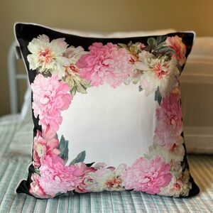 Ted Baker London Painted Posie Accent Pillow Zip NWOT